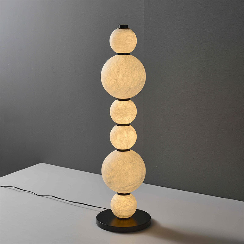 Brier Natural Silk Floor Lamp
