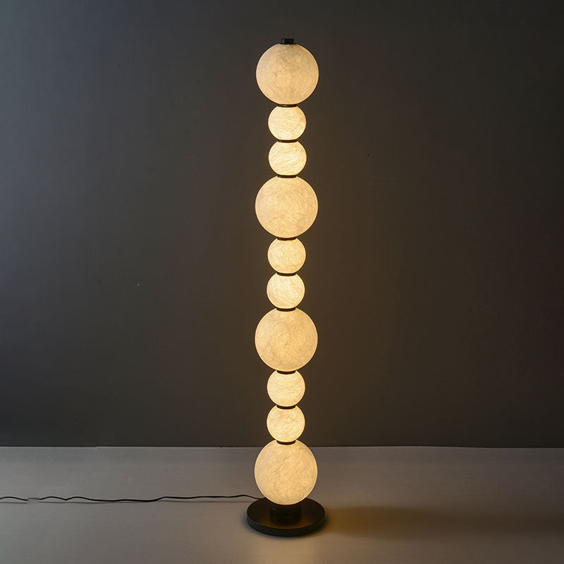 Brier Natural Silk Floor Lamp