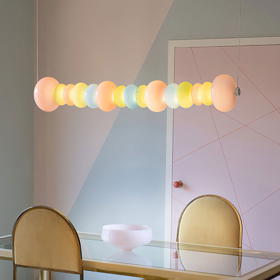 Briony Colorful Bead Pendant Light – detail 2