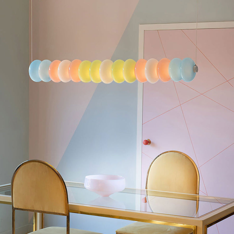 Briony Colorful Bead Pendant Light – detail 3