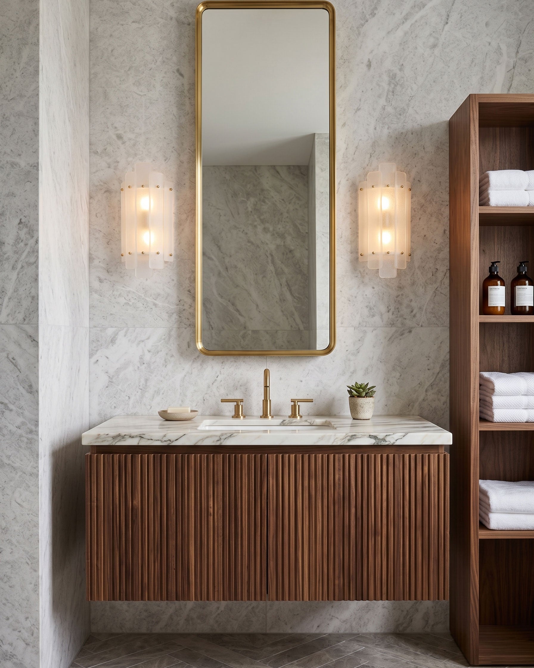 Broderick Architectural Wall Sconce