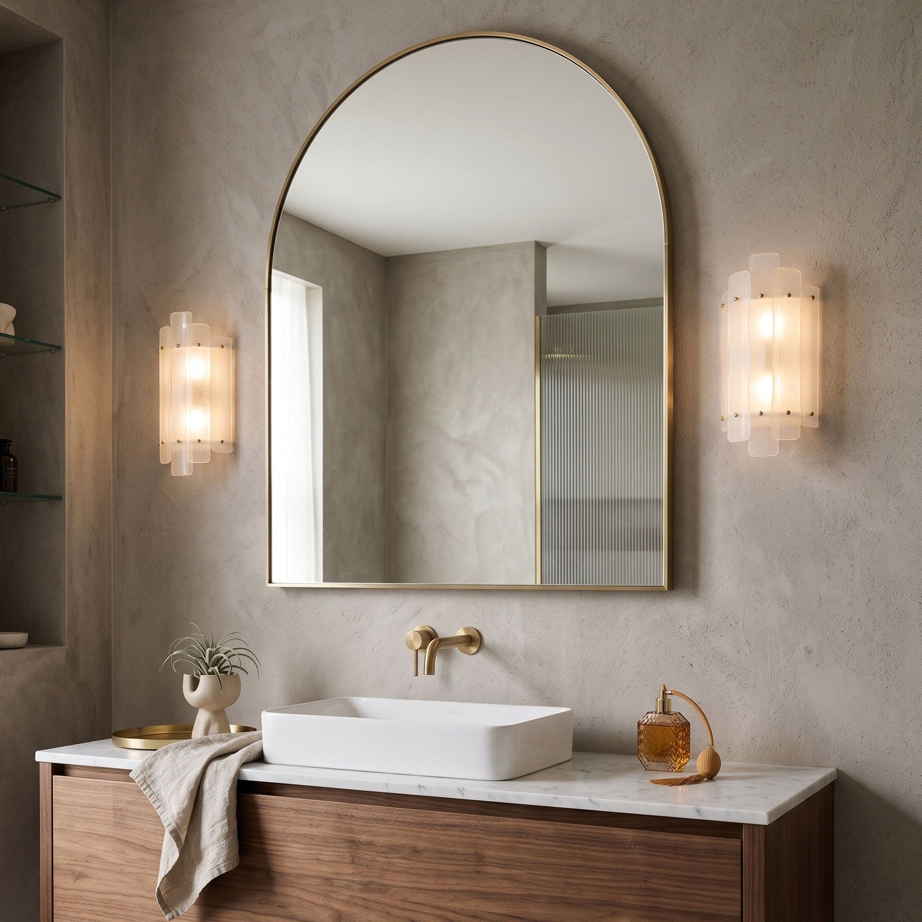Broderick Architectural Wall Sconce