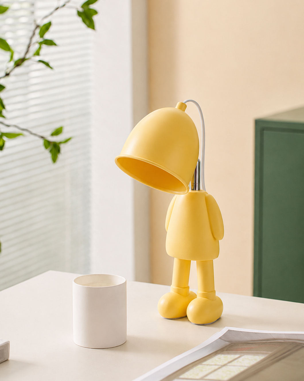 Burbank Whimsical Humanoid Table Lamp