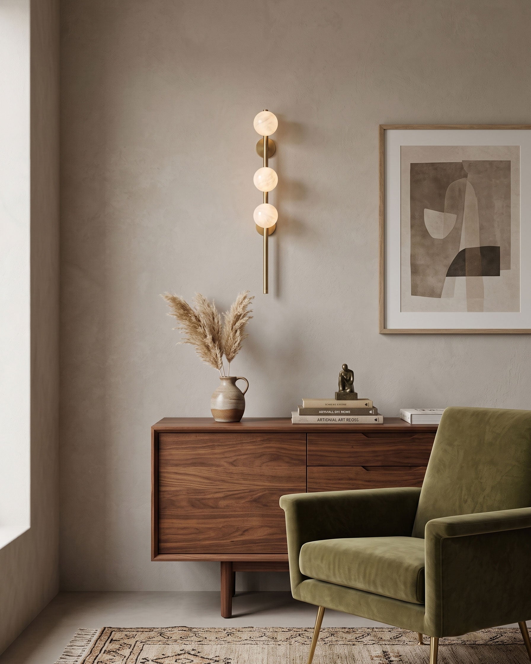 Callan Alabaster Wall Sconce