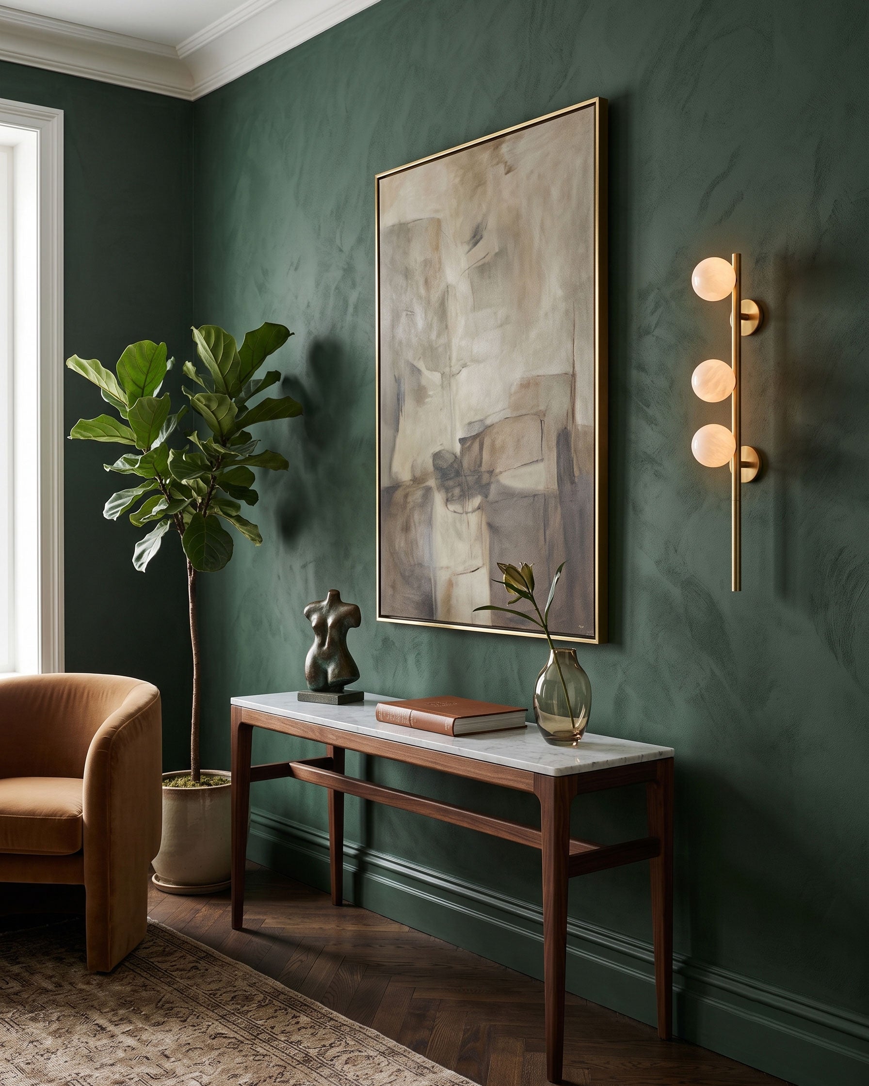 Callan Alabaster Wall Sconce