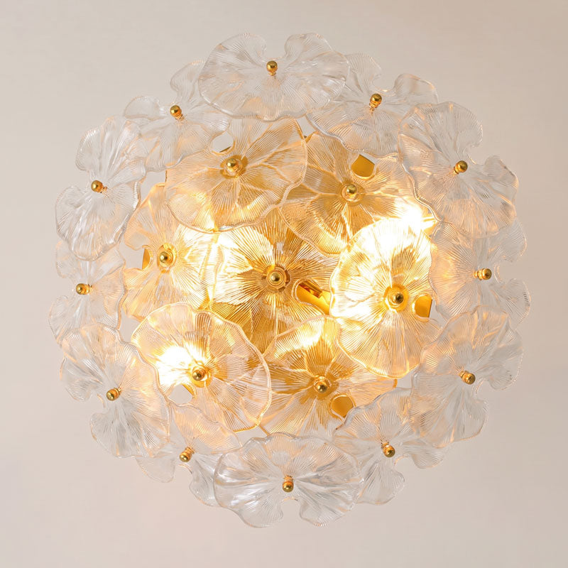 Callen Flower Semi-Flush Mount