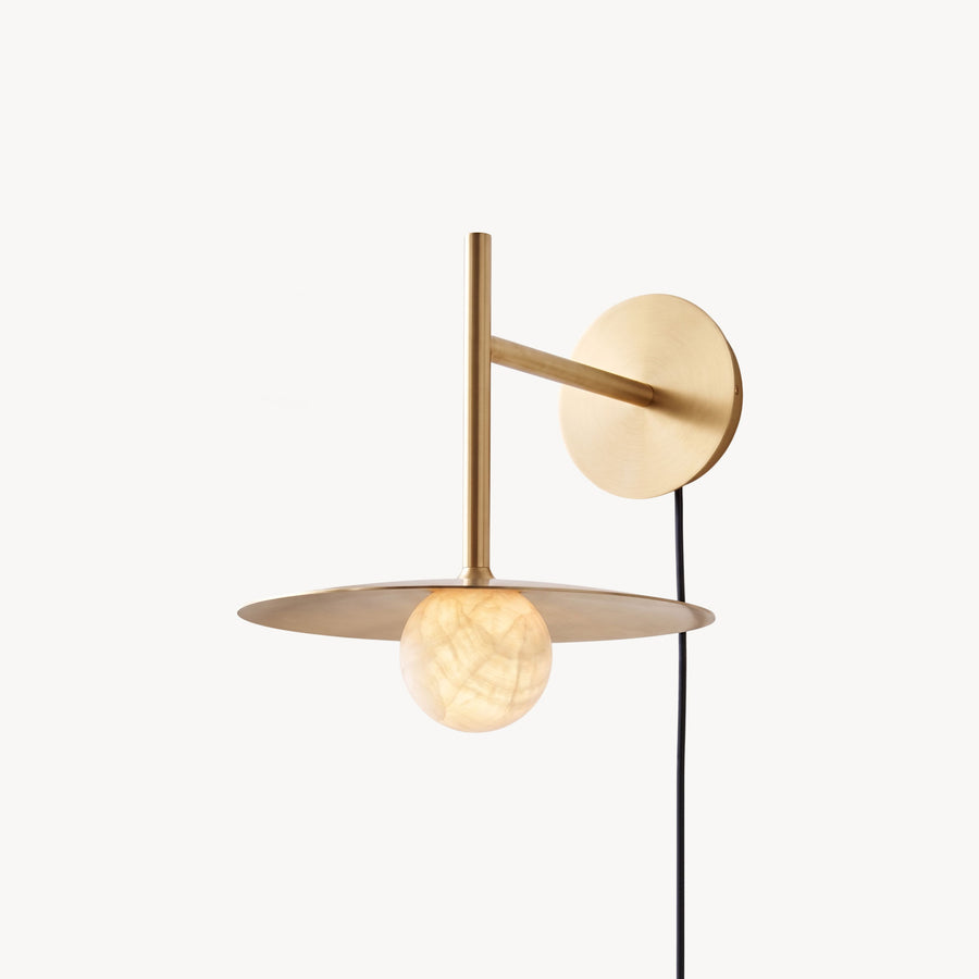 Callista Plug-In Wall Sconce