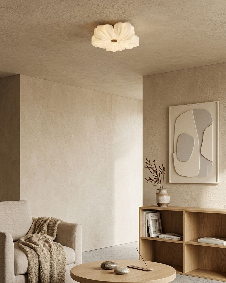 Caspian Flower Flush Mount