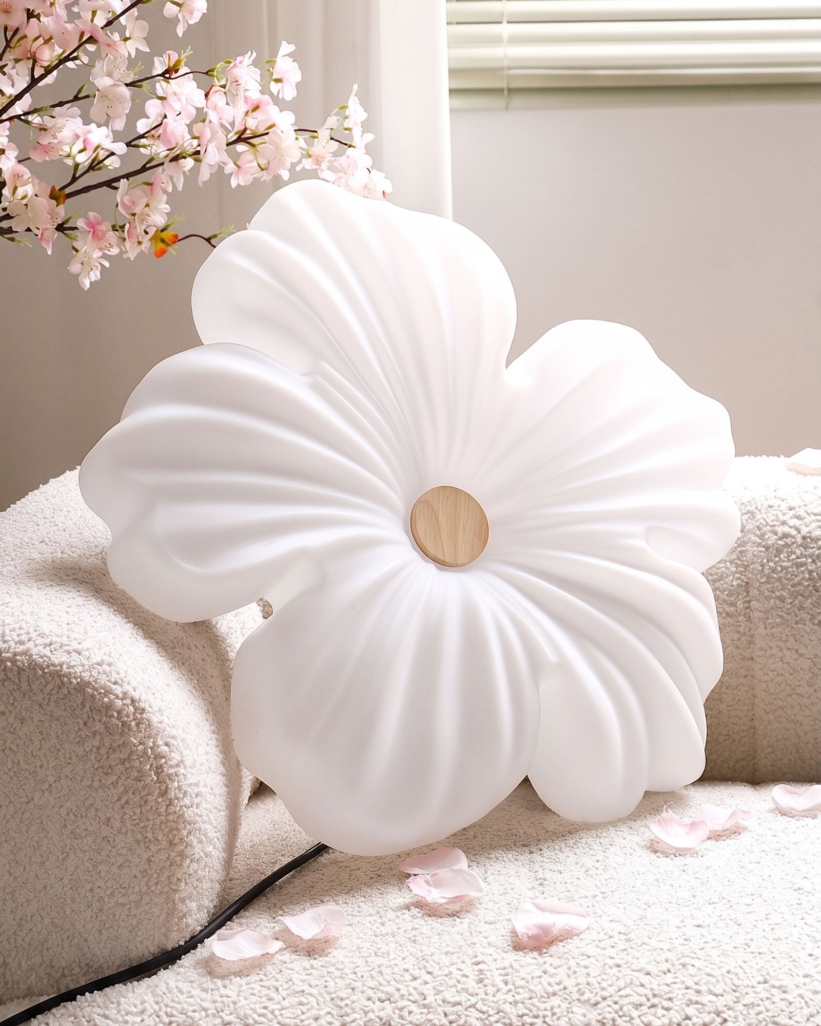 Caspian Flower Flush Mount