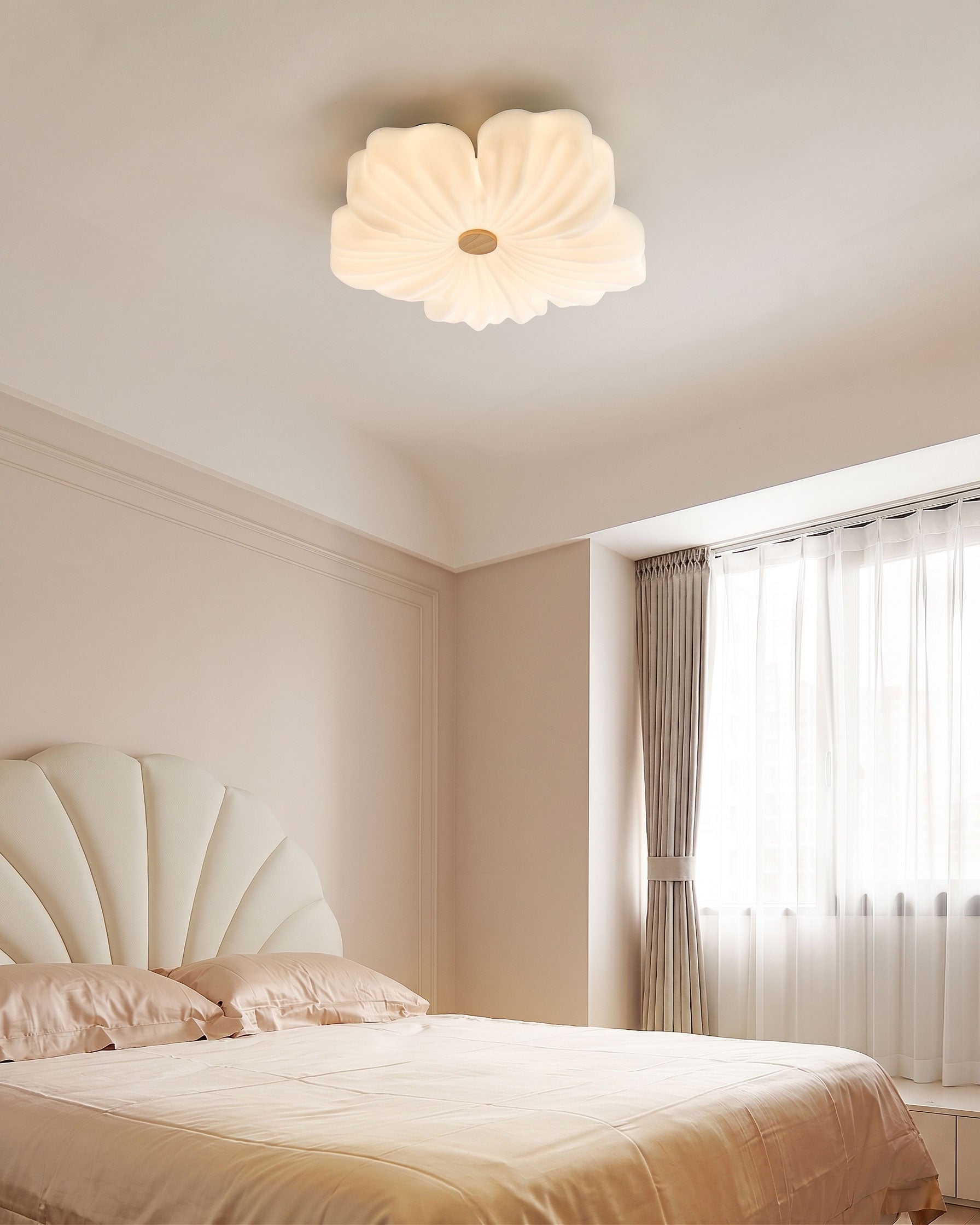 Caspian Flower Flush Mount