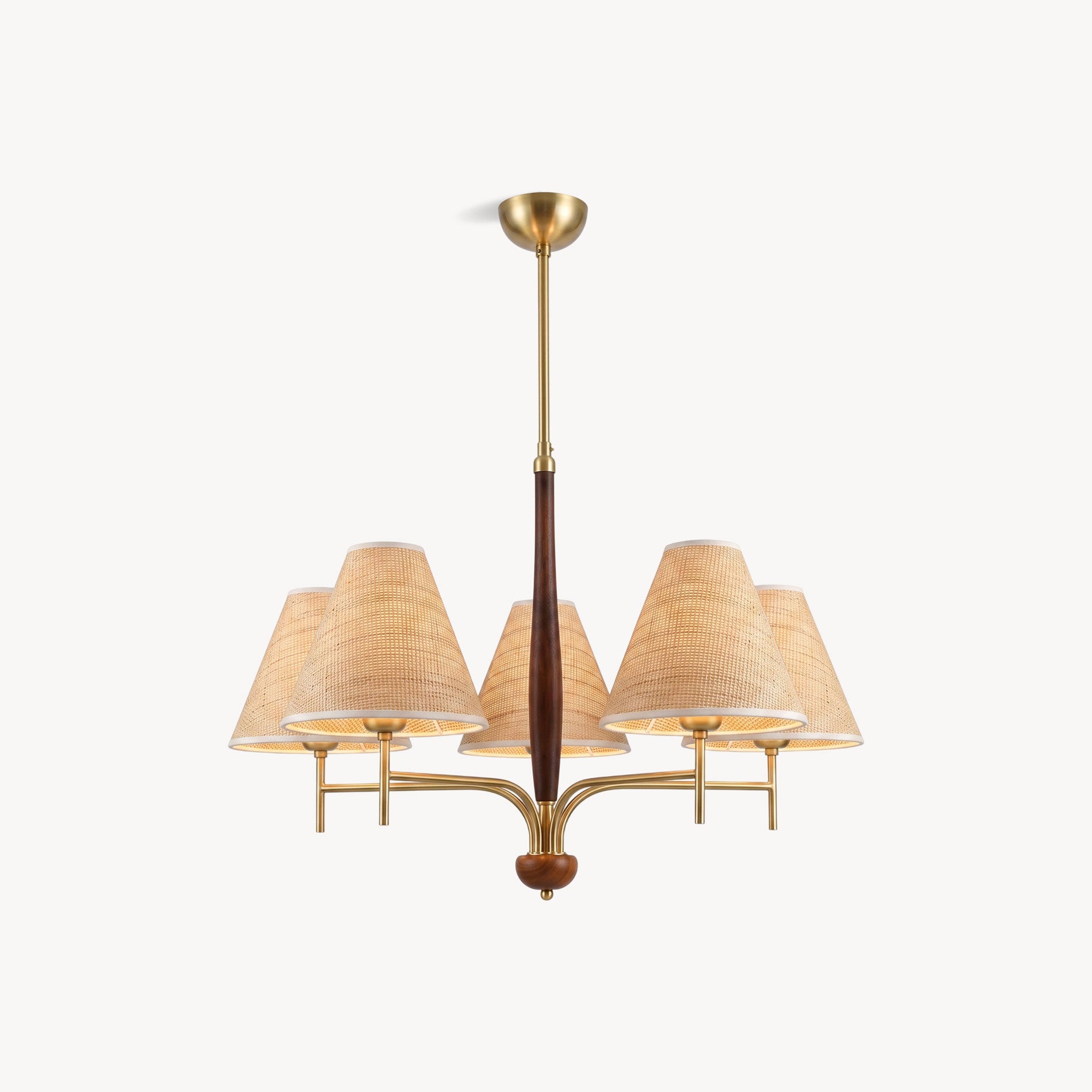 Cassian Warm Minimalist Chandelier