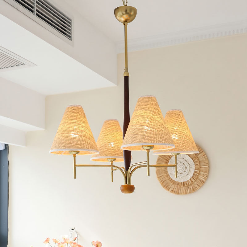Cassian Warm Minimalist Chandelier