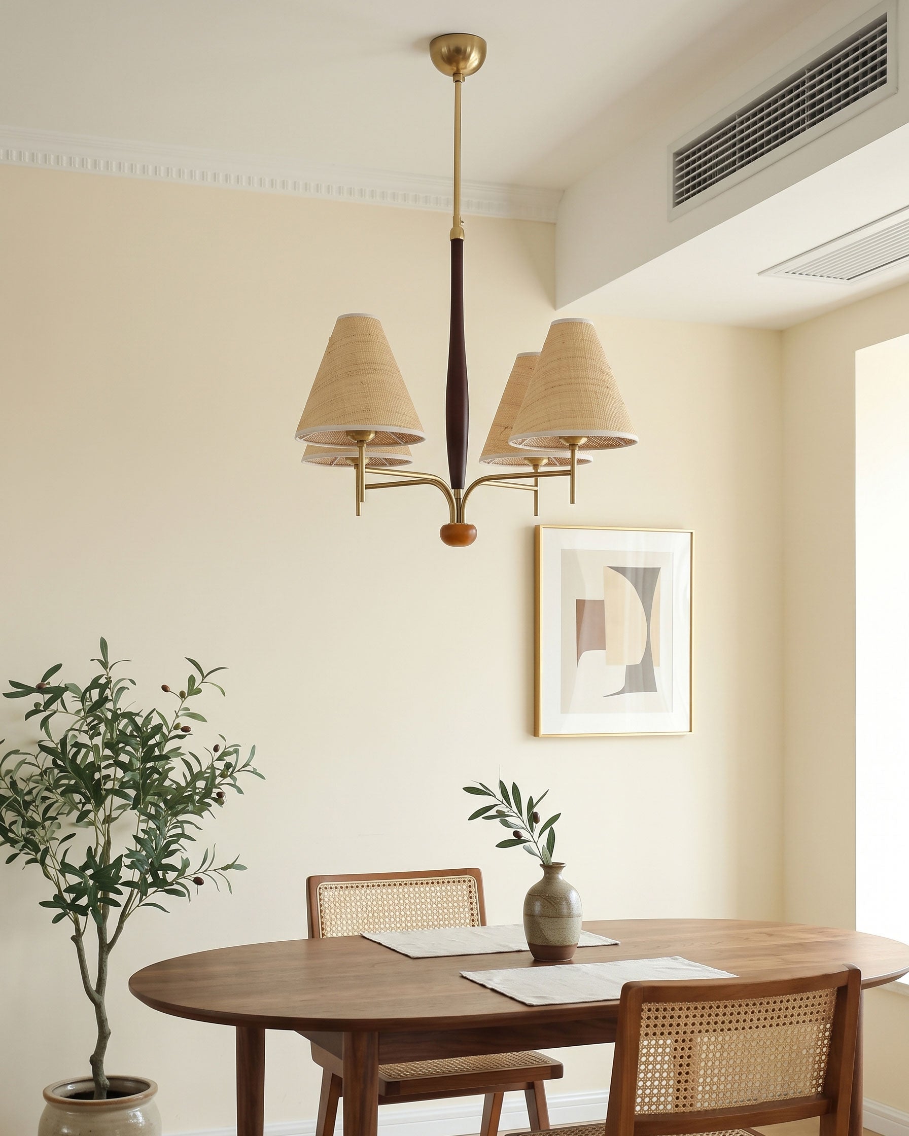 Cassian Warm Minimalist Chandelier