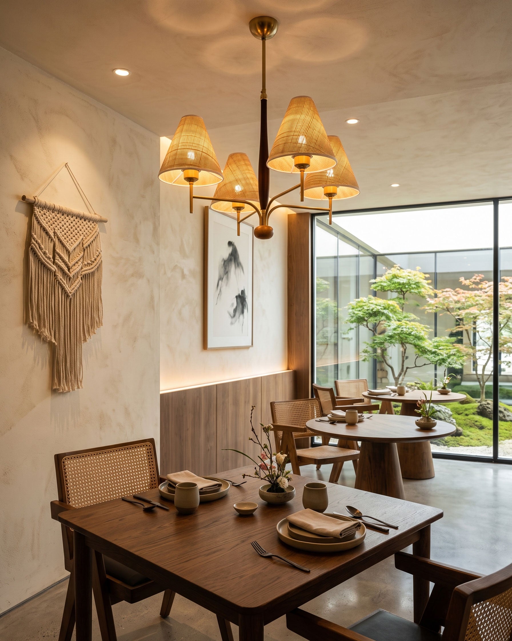 Cassian Warm Minimalist Chandelier