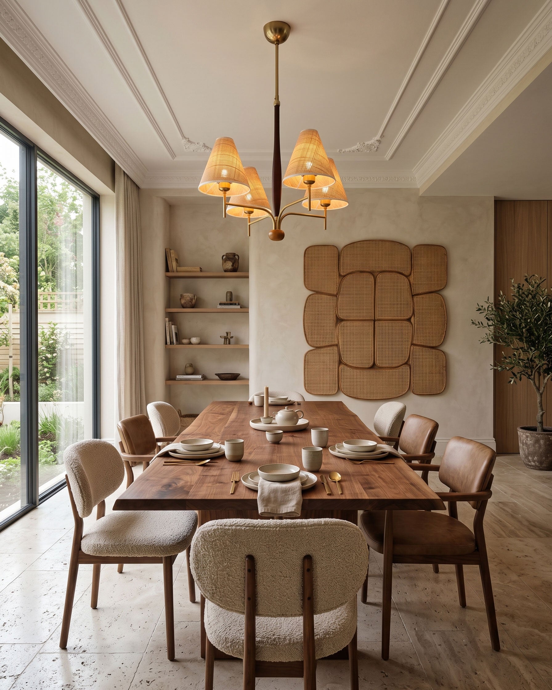 Cassian Warm Minimalist Chandelier