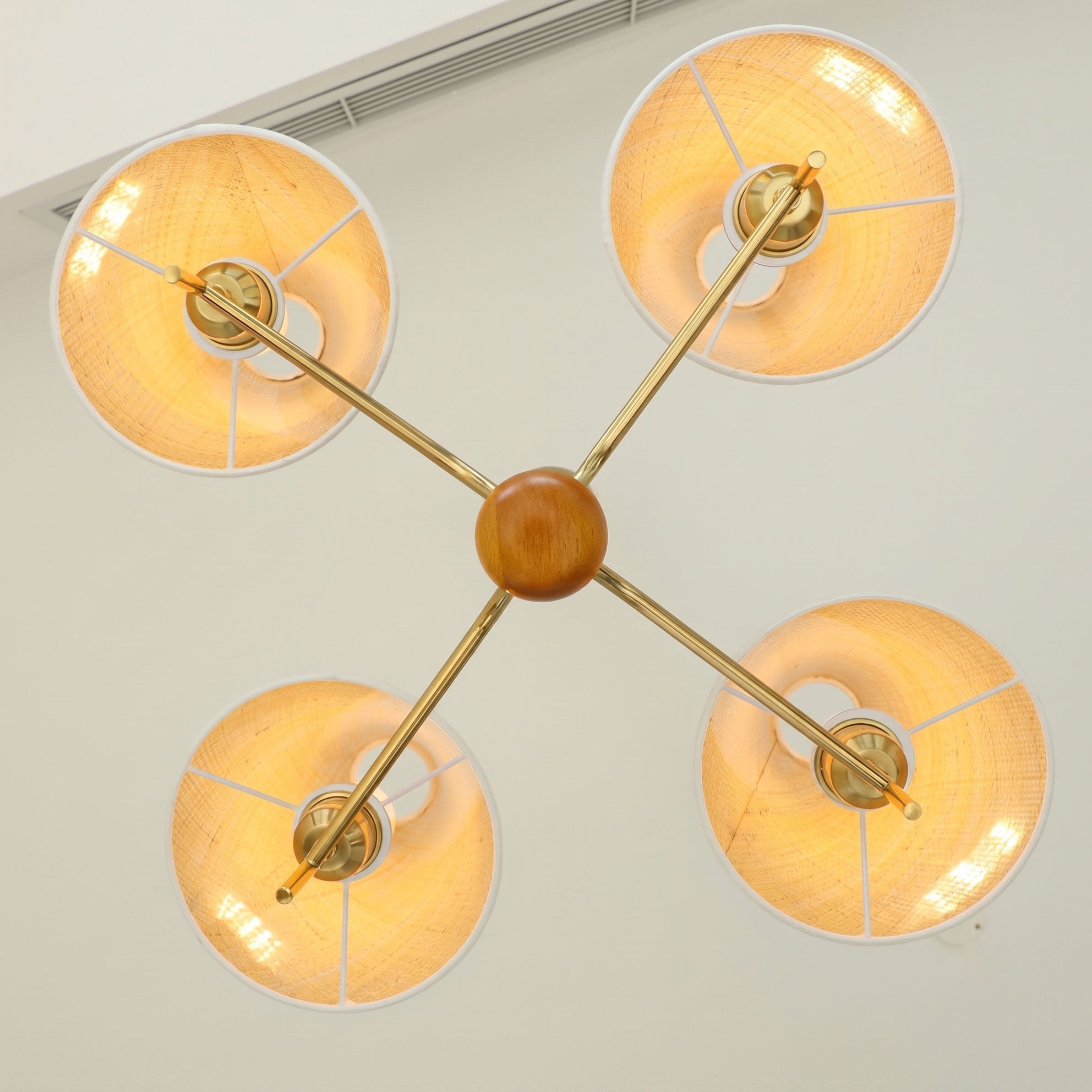 Cassian Warm Minimalist Chandelier