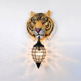 Tiger: Dia 28cm x H 54cm / ∅ 11″ x H 21.3″ (Yellow)