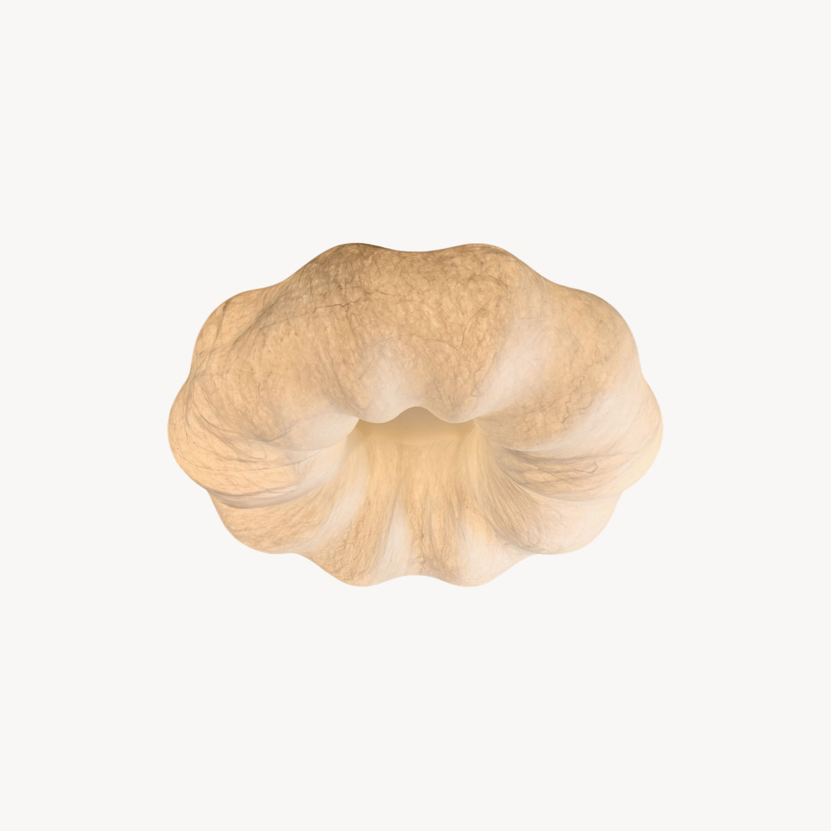 Cecily Organic Flush Mount Ceiling Light