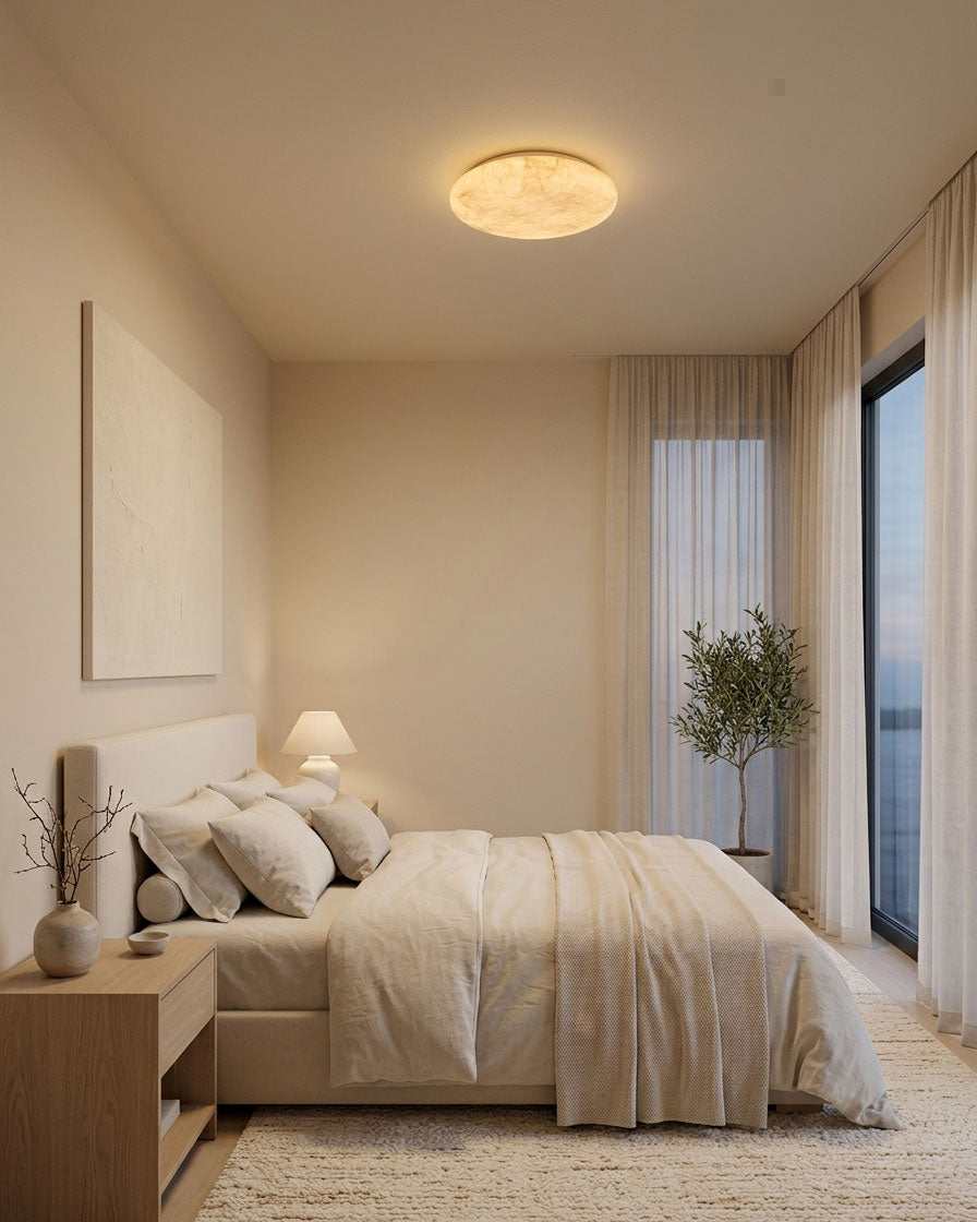 Cecily Organic Flush Mount Ceiling Light