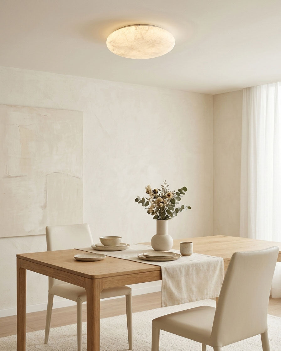 Cecily Organic Flush Mount Ceiling Light