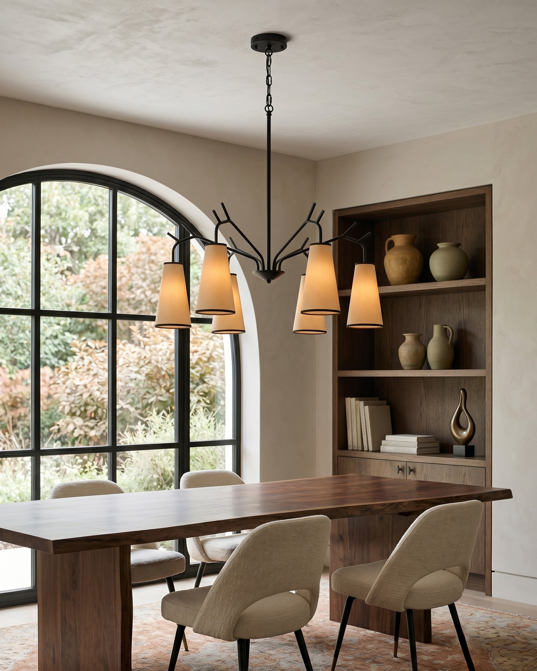 Cervine Branch Fabric Chandelier