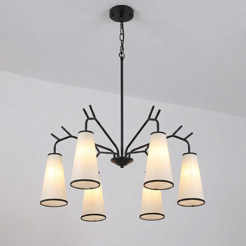 Cervine Branch Fabric Chandelier