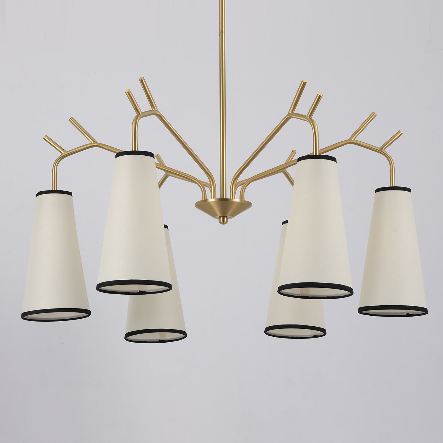 Cervine Branch Fabric Chandelier