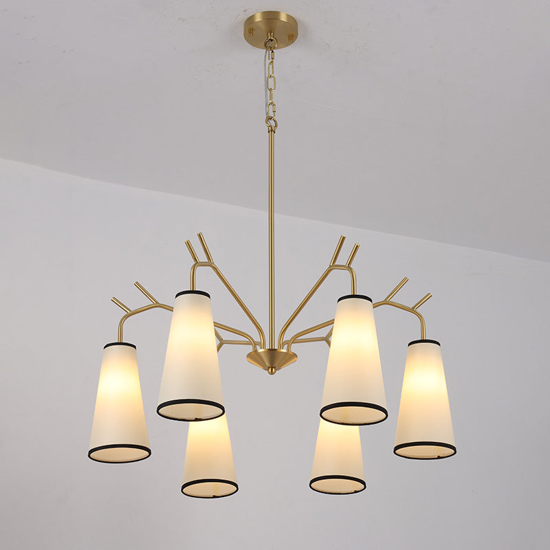 Cervine Branch Fabric Chandelier