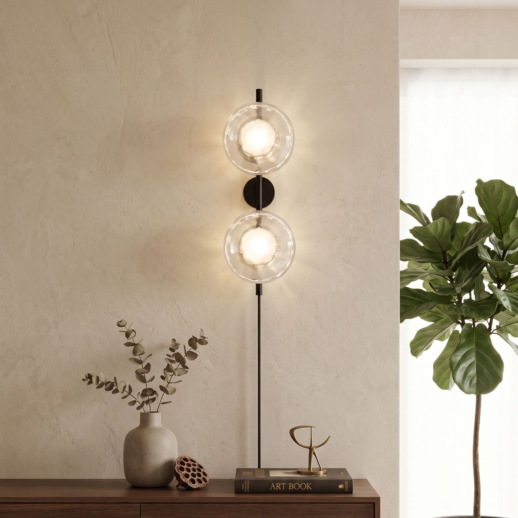 Ceto Plug-In Wall Sconce