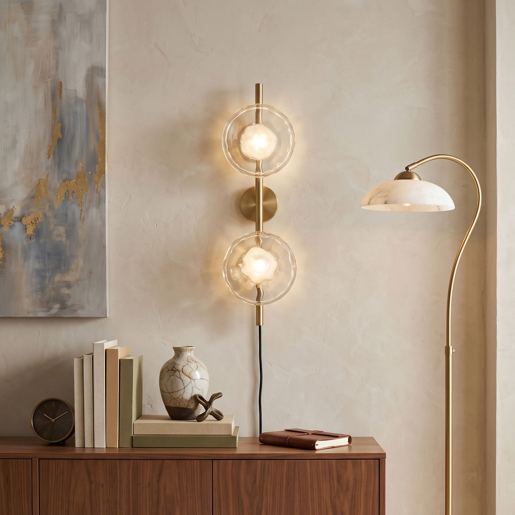 Ceto Plug-In Wall Sconce