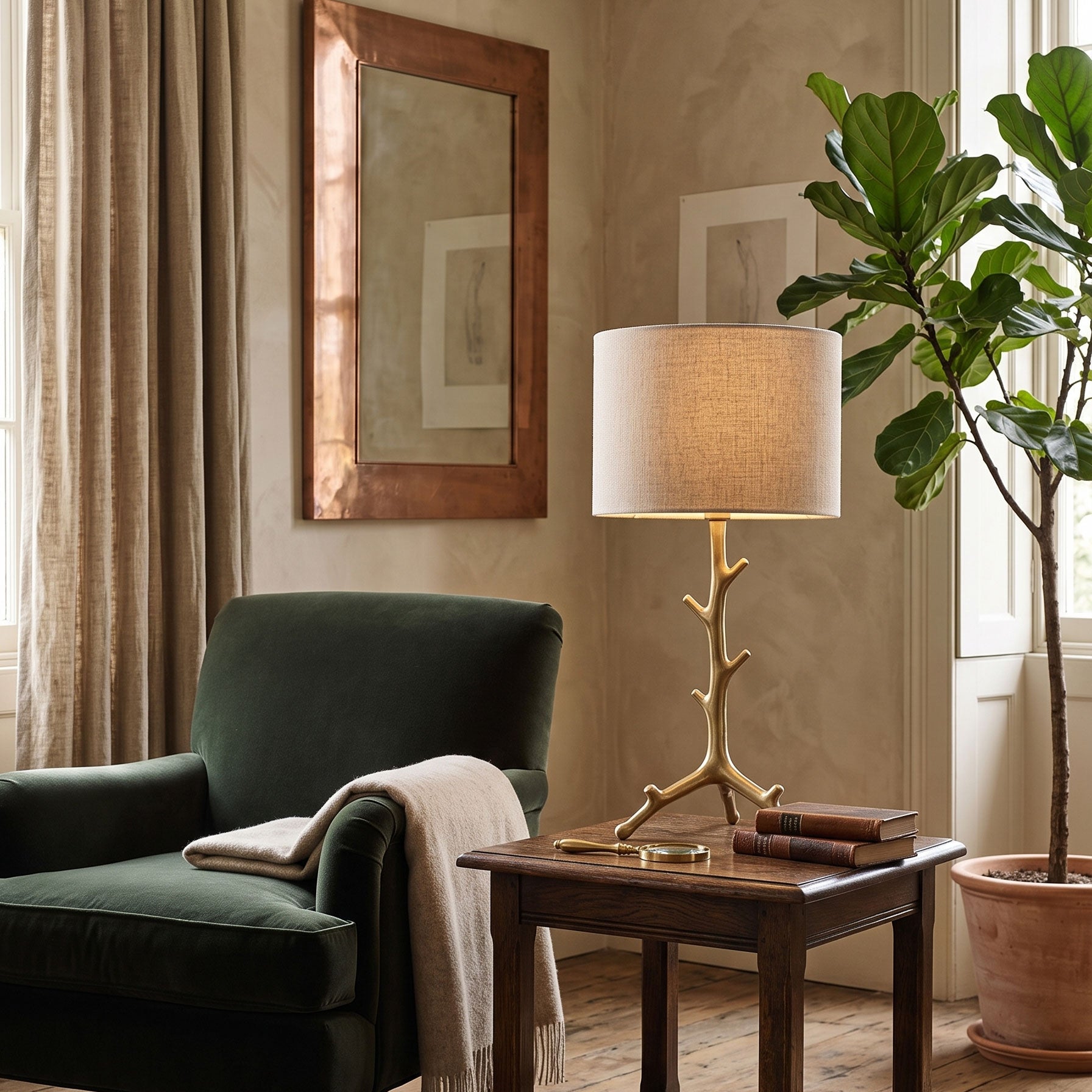 Cian Sculptural Branch Table Lamp