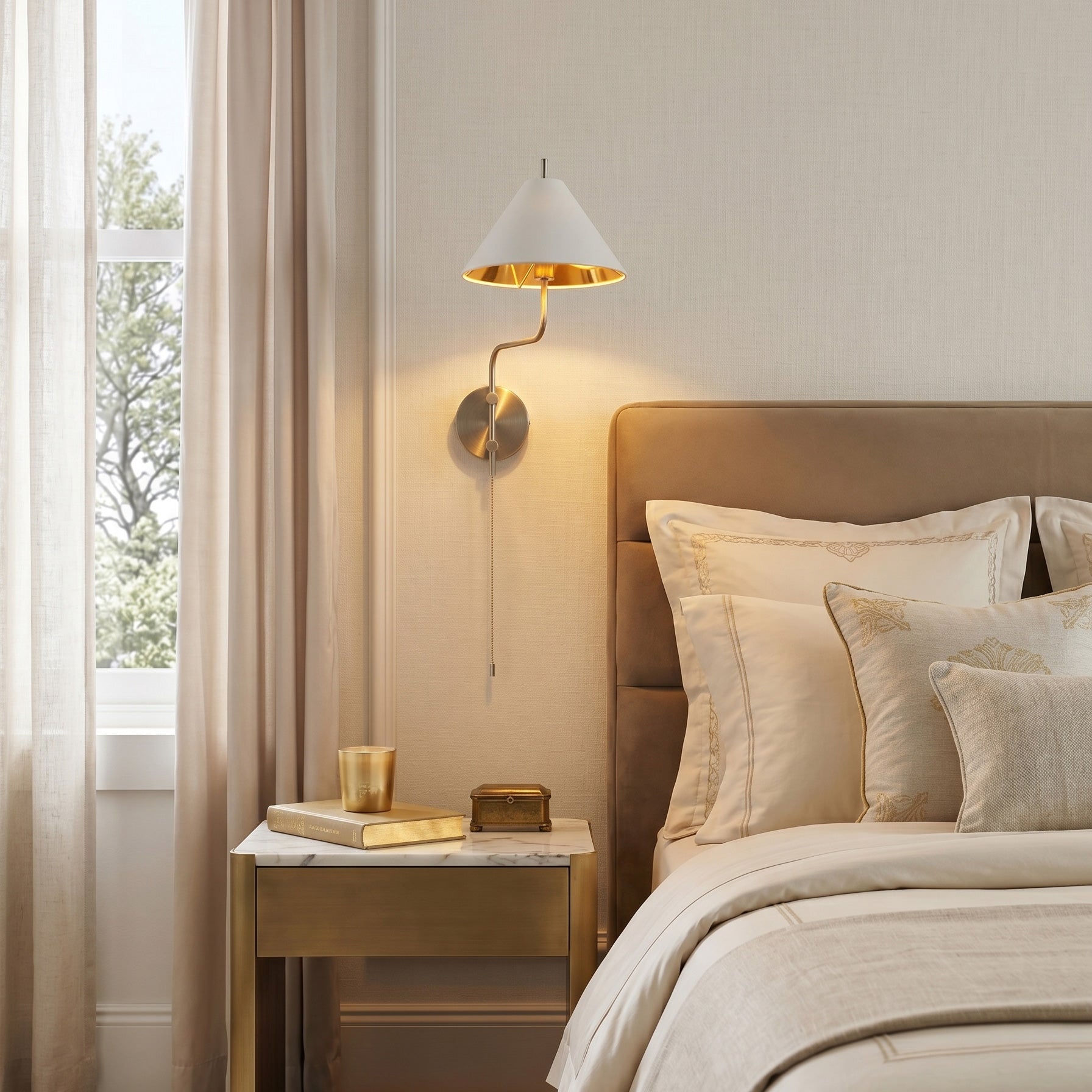 Cleo Red Wall Sconce