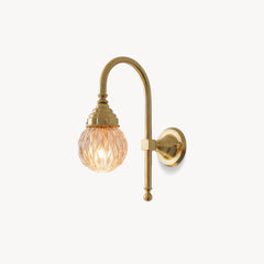 Colette Curved Arm Wall Sconce
