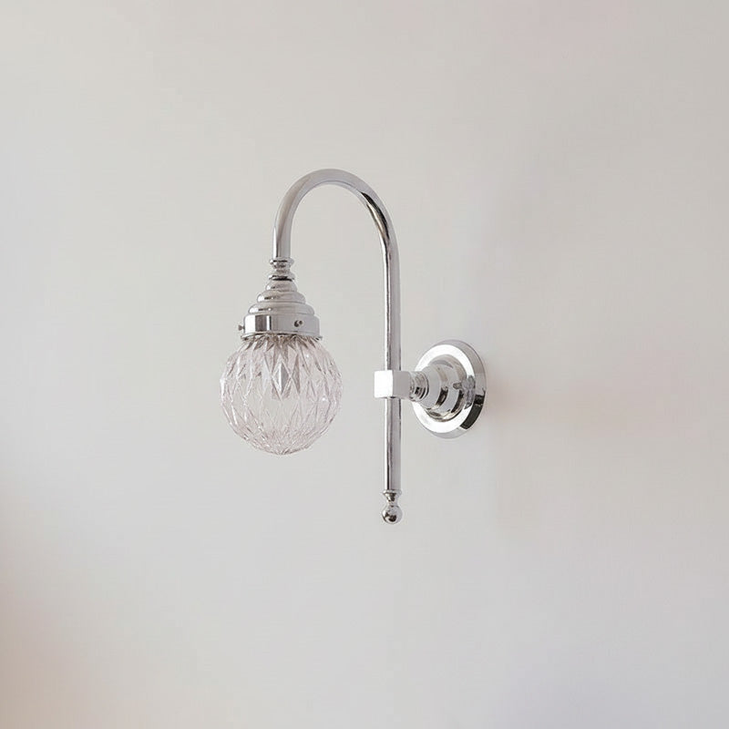 Colette Curved Arm Wall Sconce