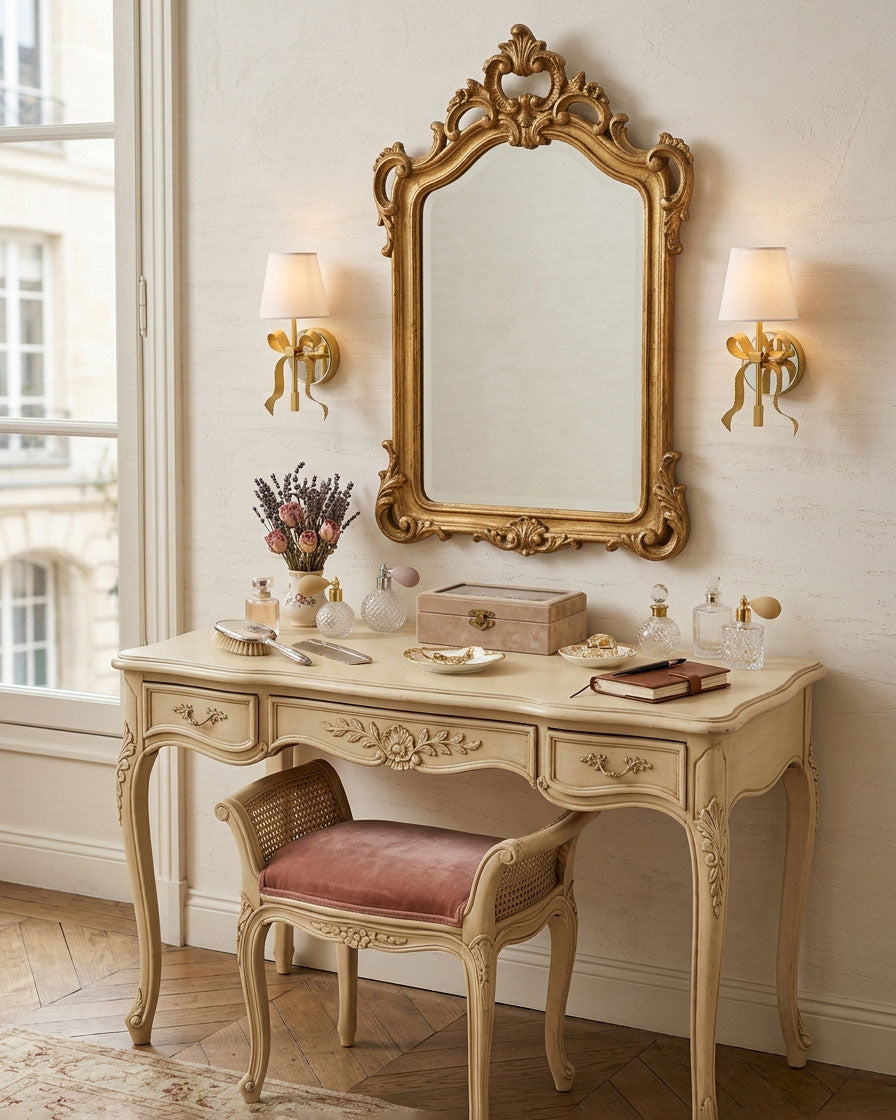 Colette Mirrored Bow Wall Sconce – detail 12