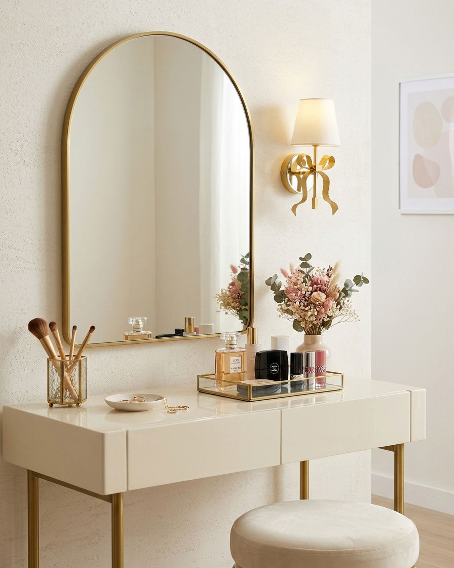 Colette Mirrored Bow Wall Sconce – detail 14