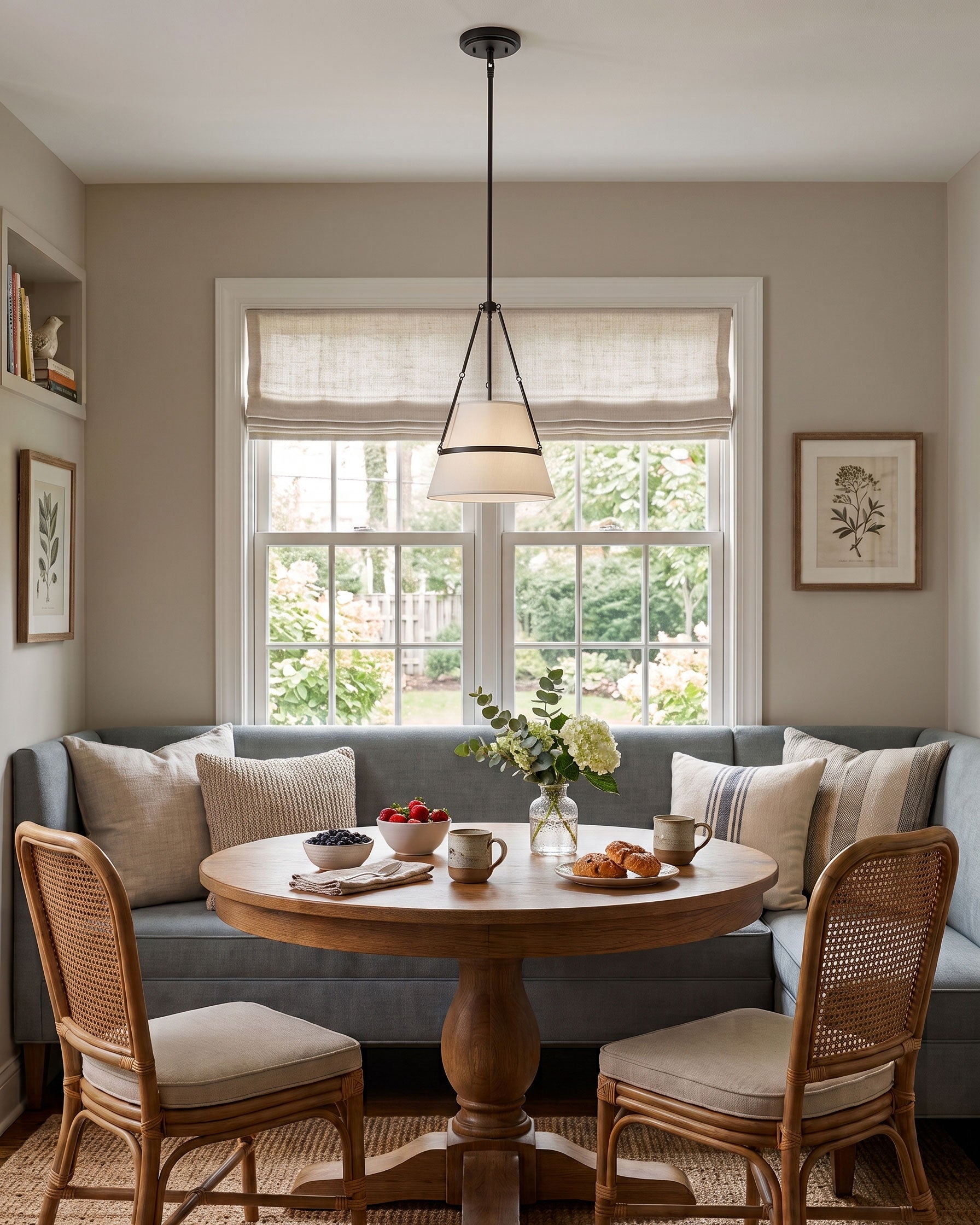 Collier Fabric Pendant Light