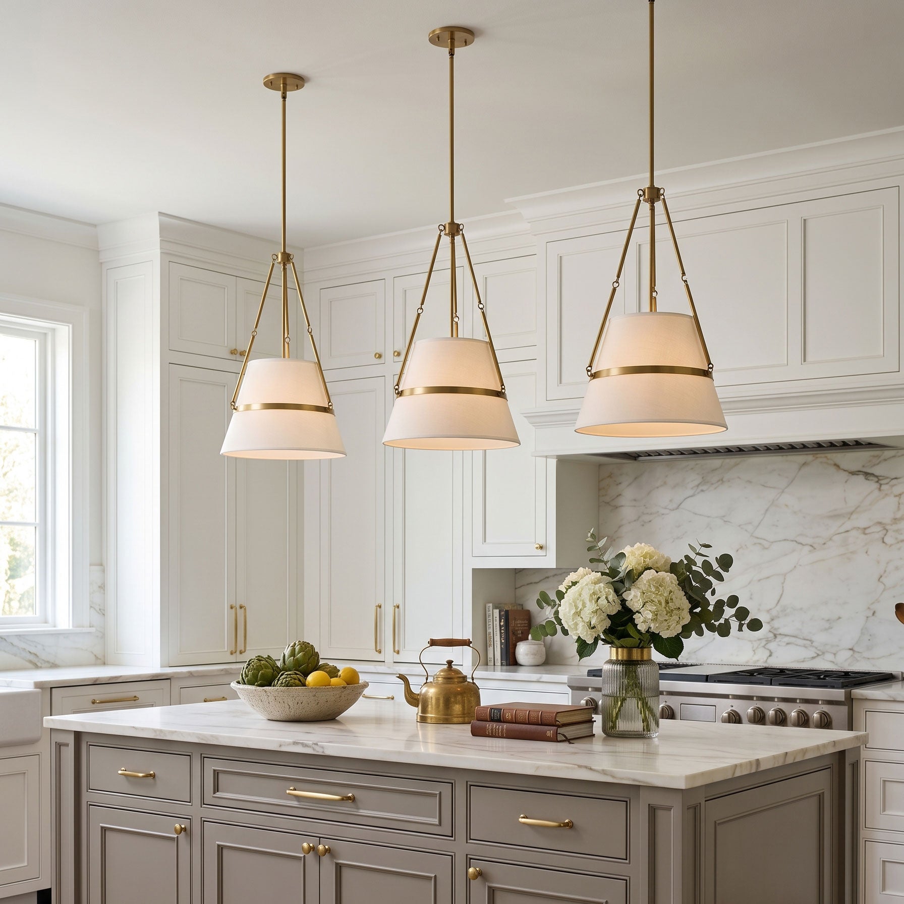 Collier Fabric Pendant Light