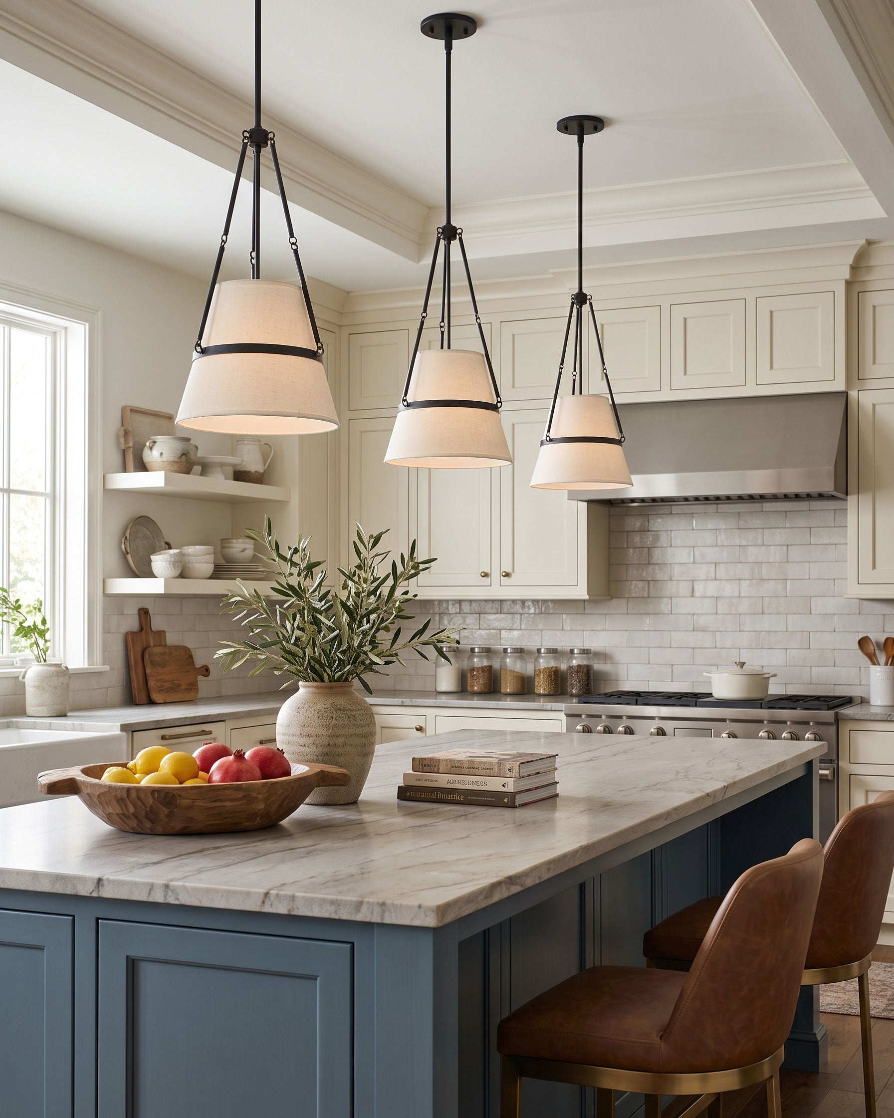 Collier Fabric Pendant Light