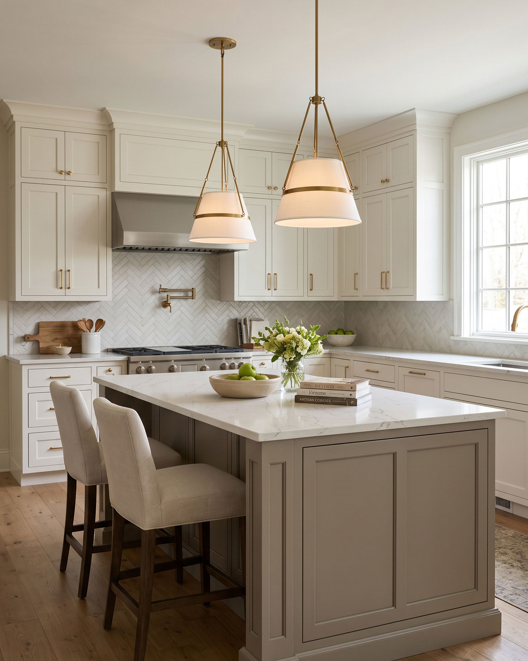 Collier Fabric Pendant Light
