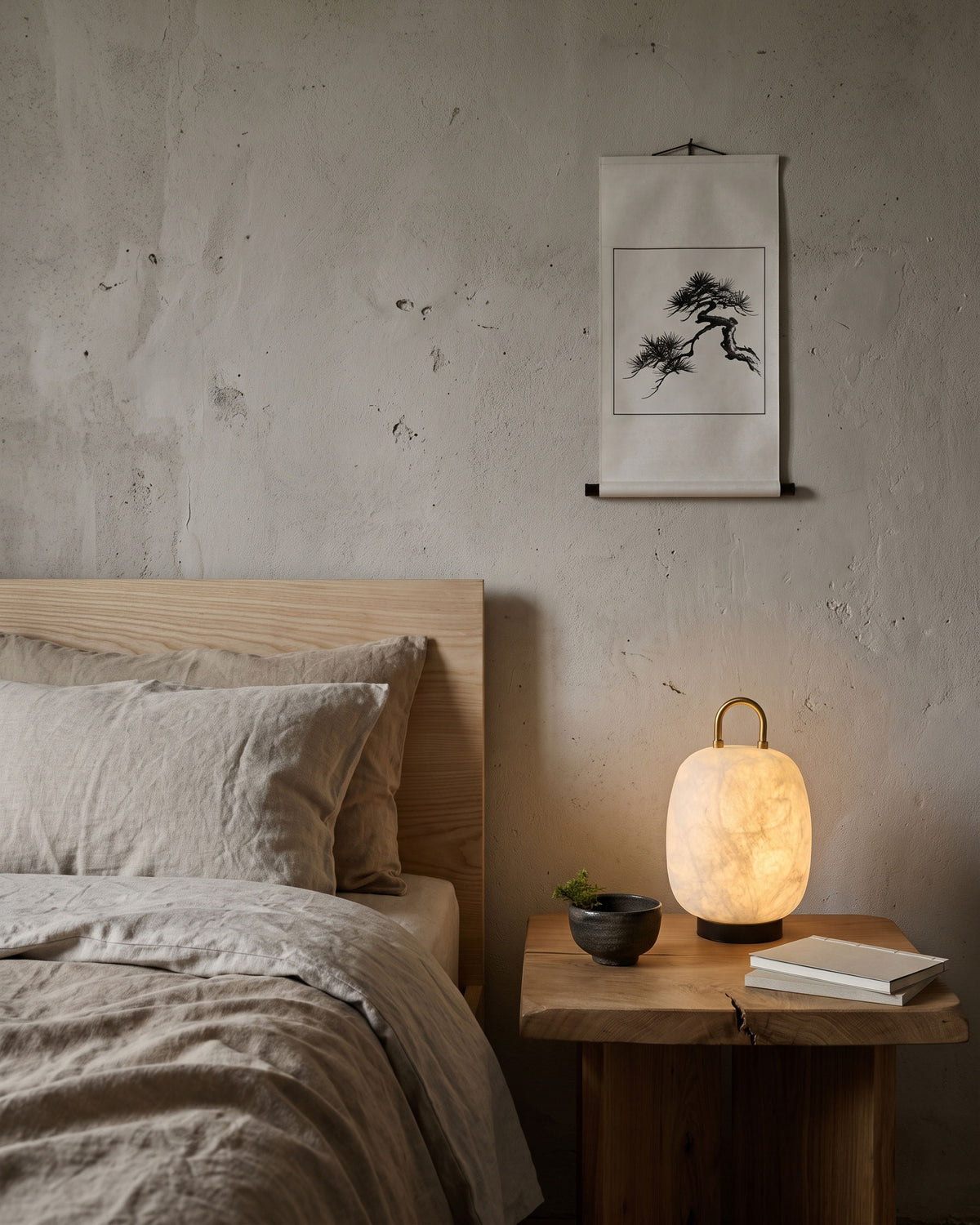 Conall Silk Shade Table Lamp