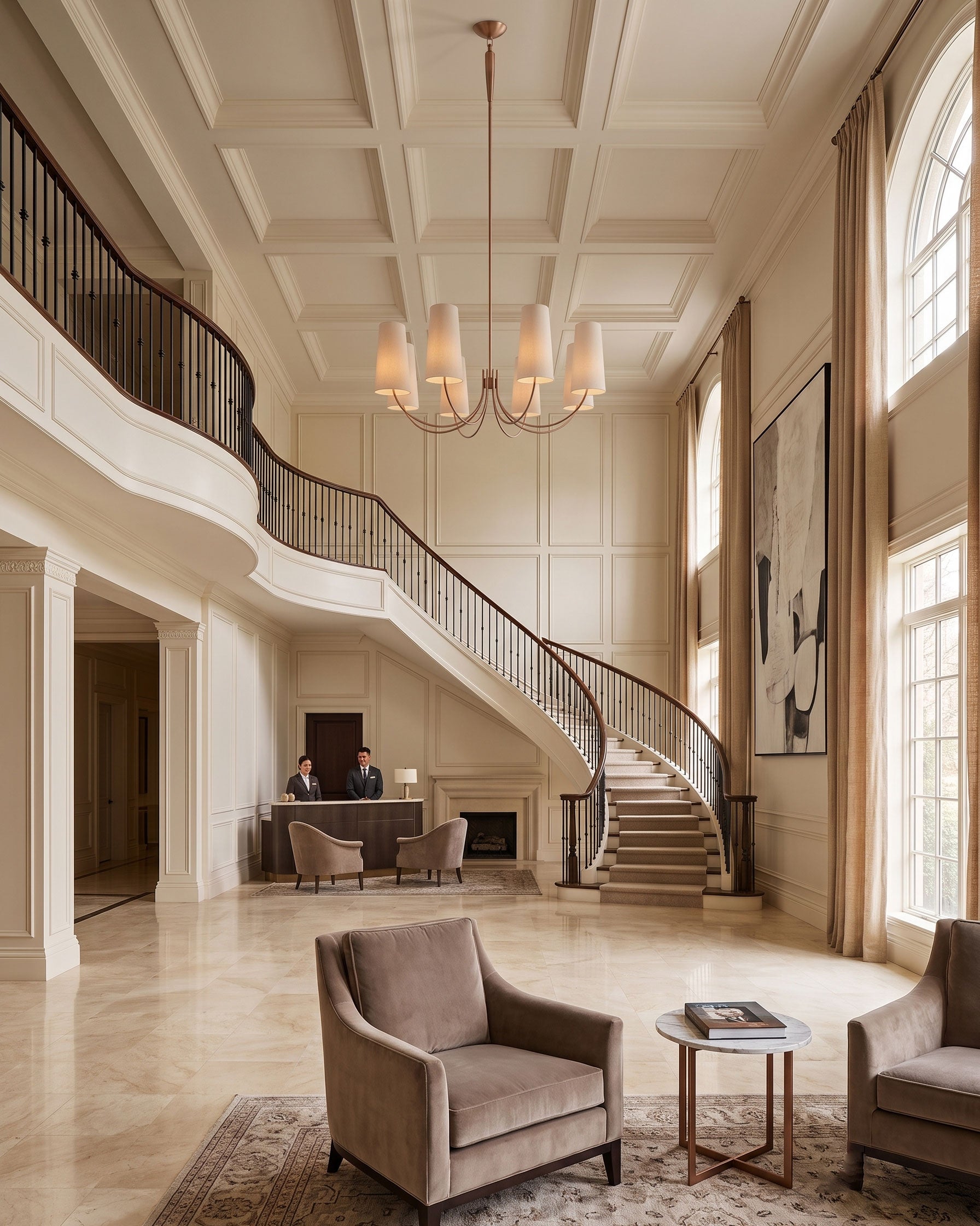Conrad Tapered Shade Chandelier