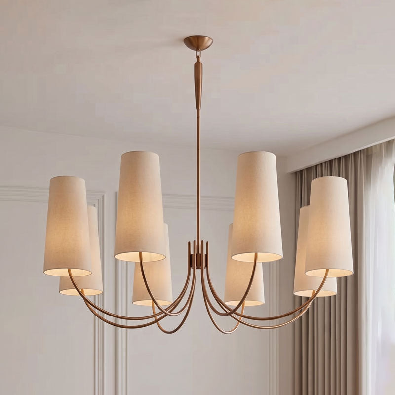 Conrad Tapered Shade Chandelier