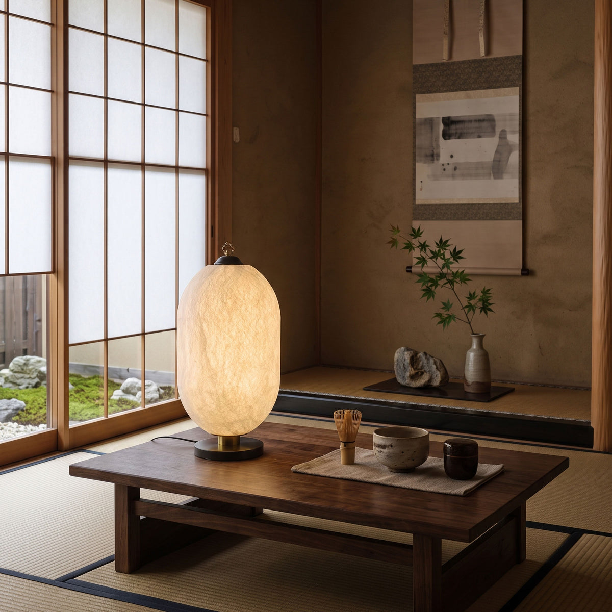 Constantine Natural Silk Table Lamp