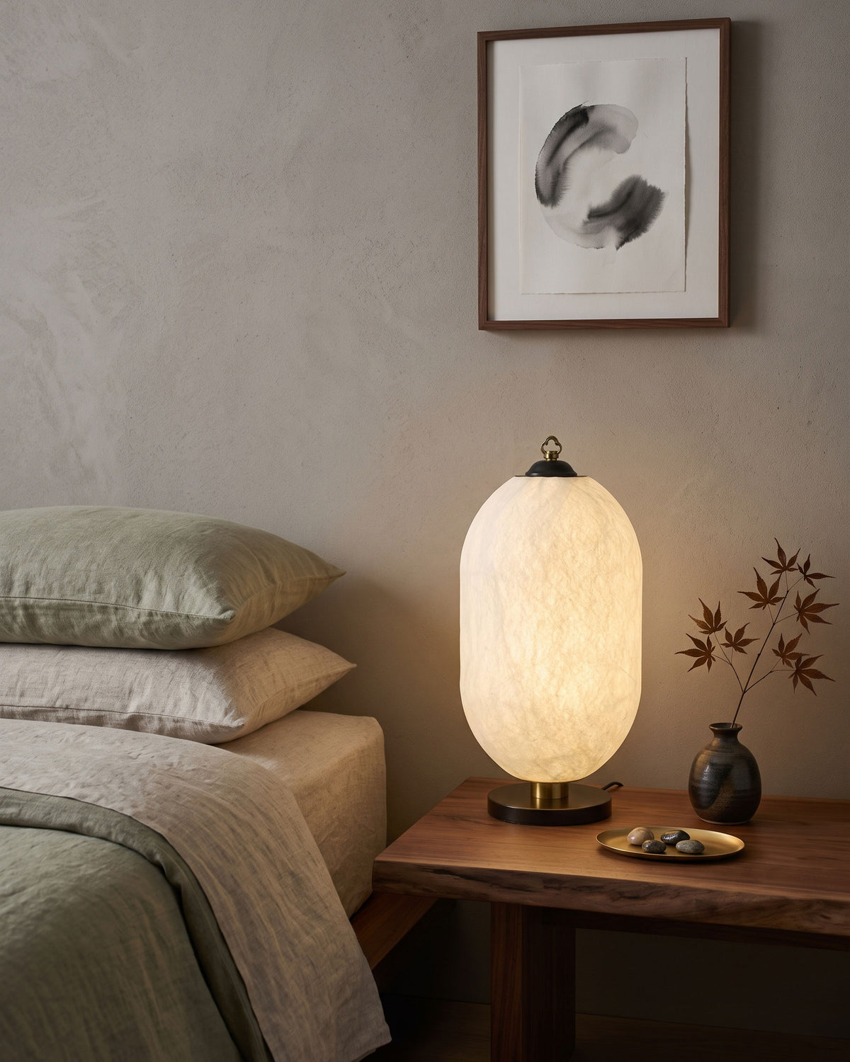 Constantine Natural Silk Table Lamp