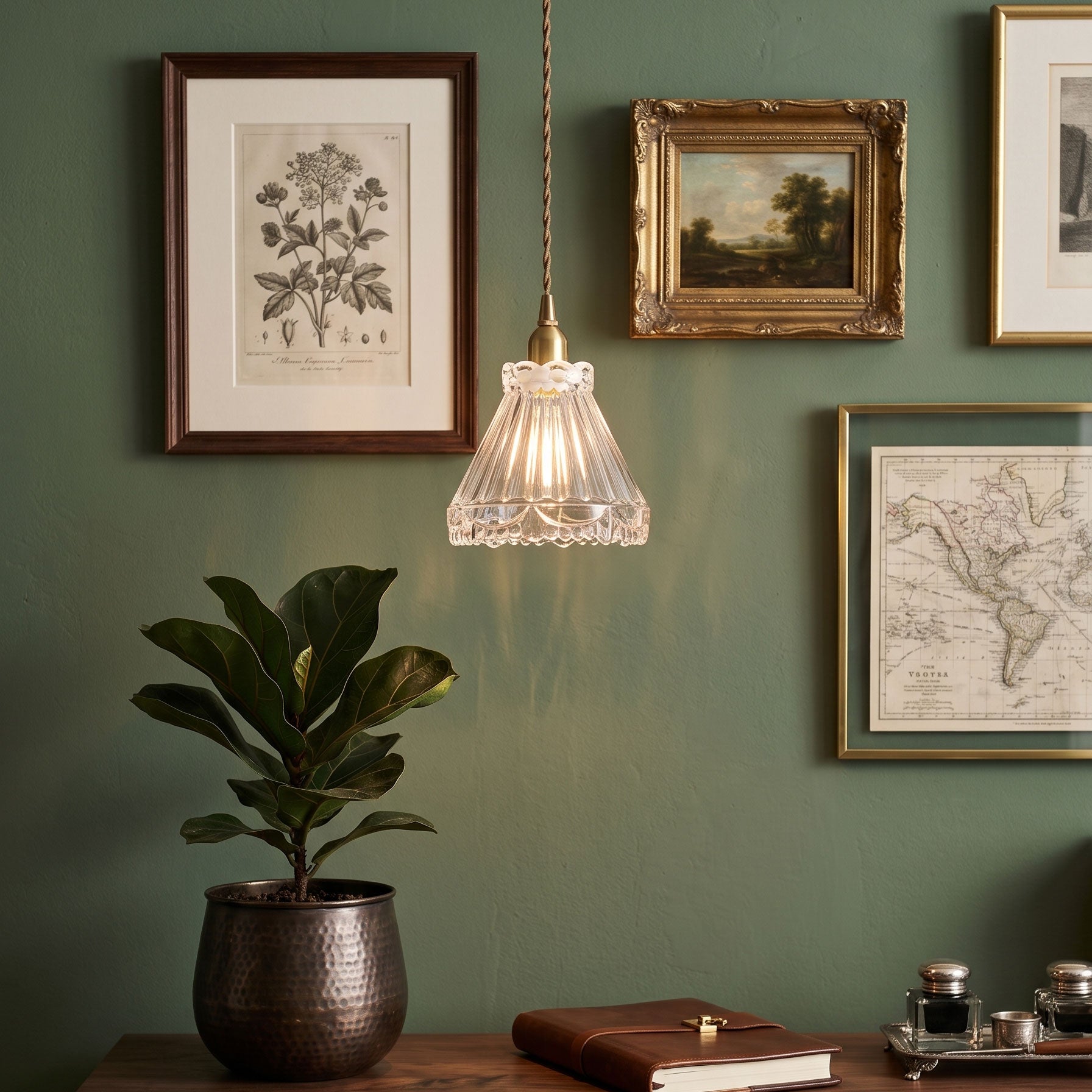 Corin Textured Pendant Light