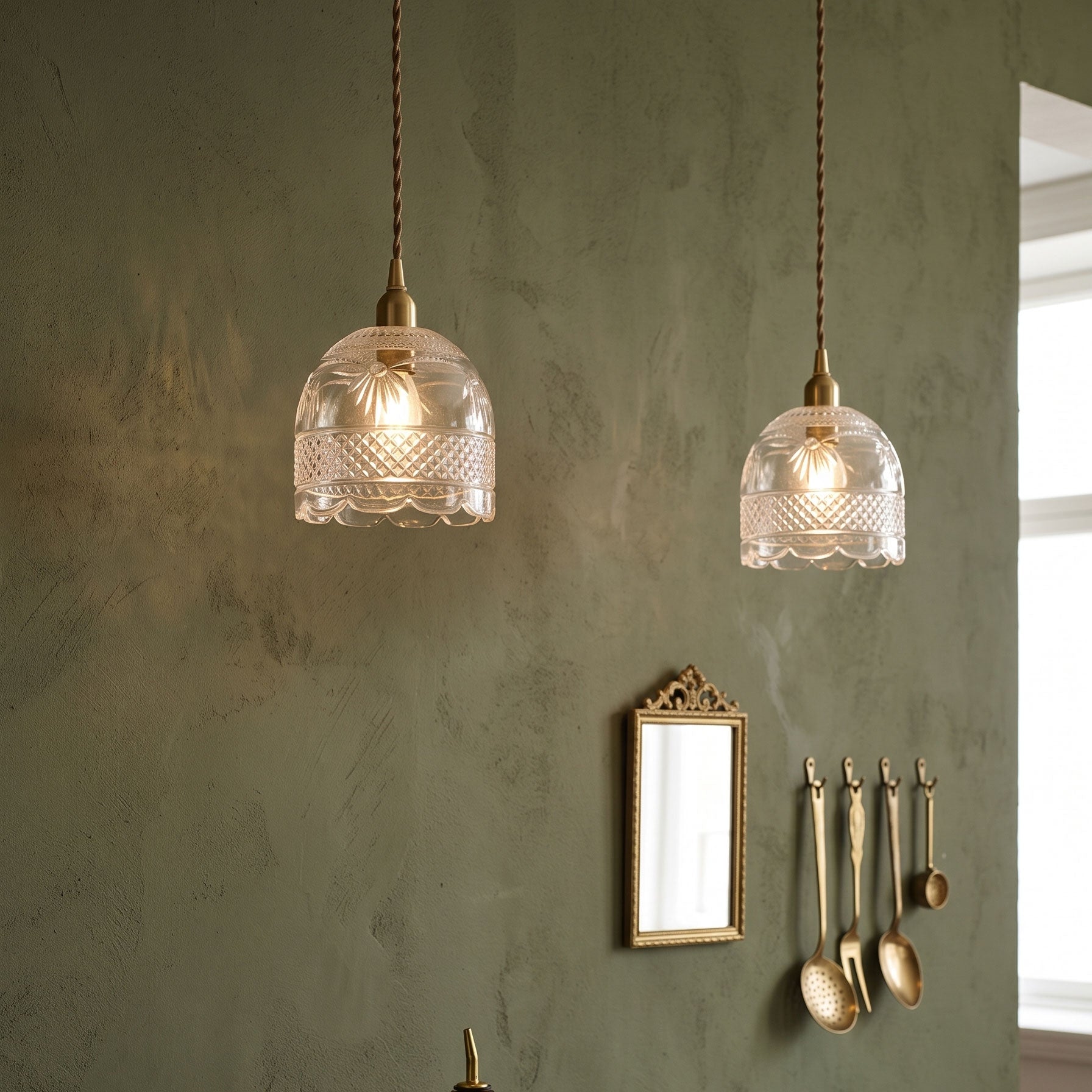 Corin Textured Pendant Light