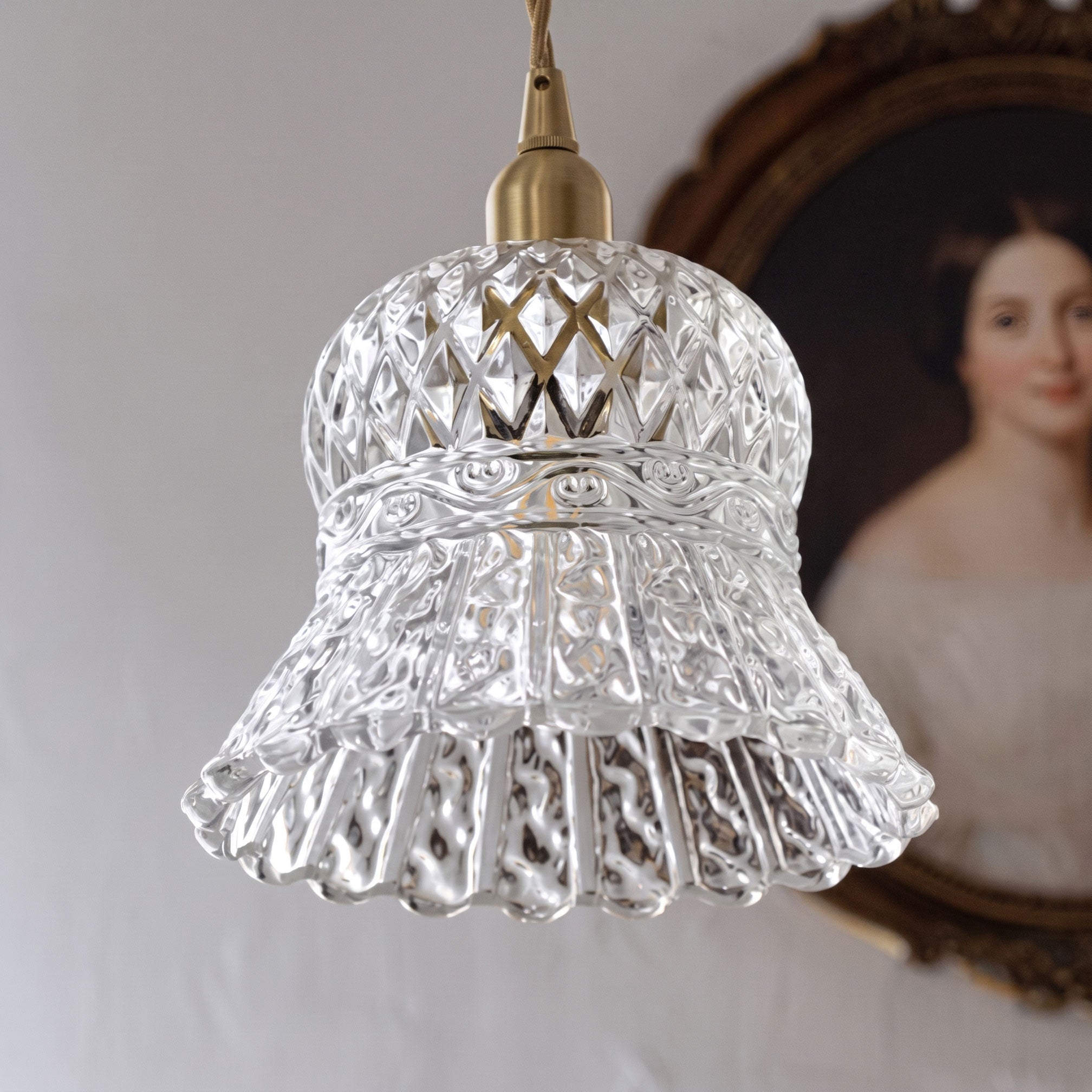 Corin Textured Pendant Light