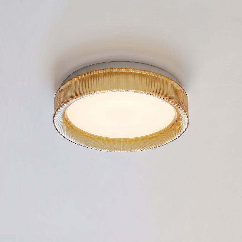 Corinna Reeded Semi-Flush Mount