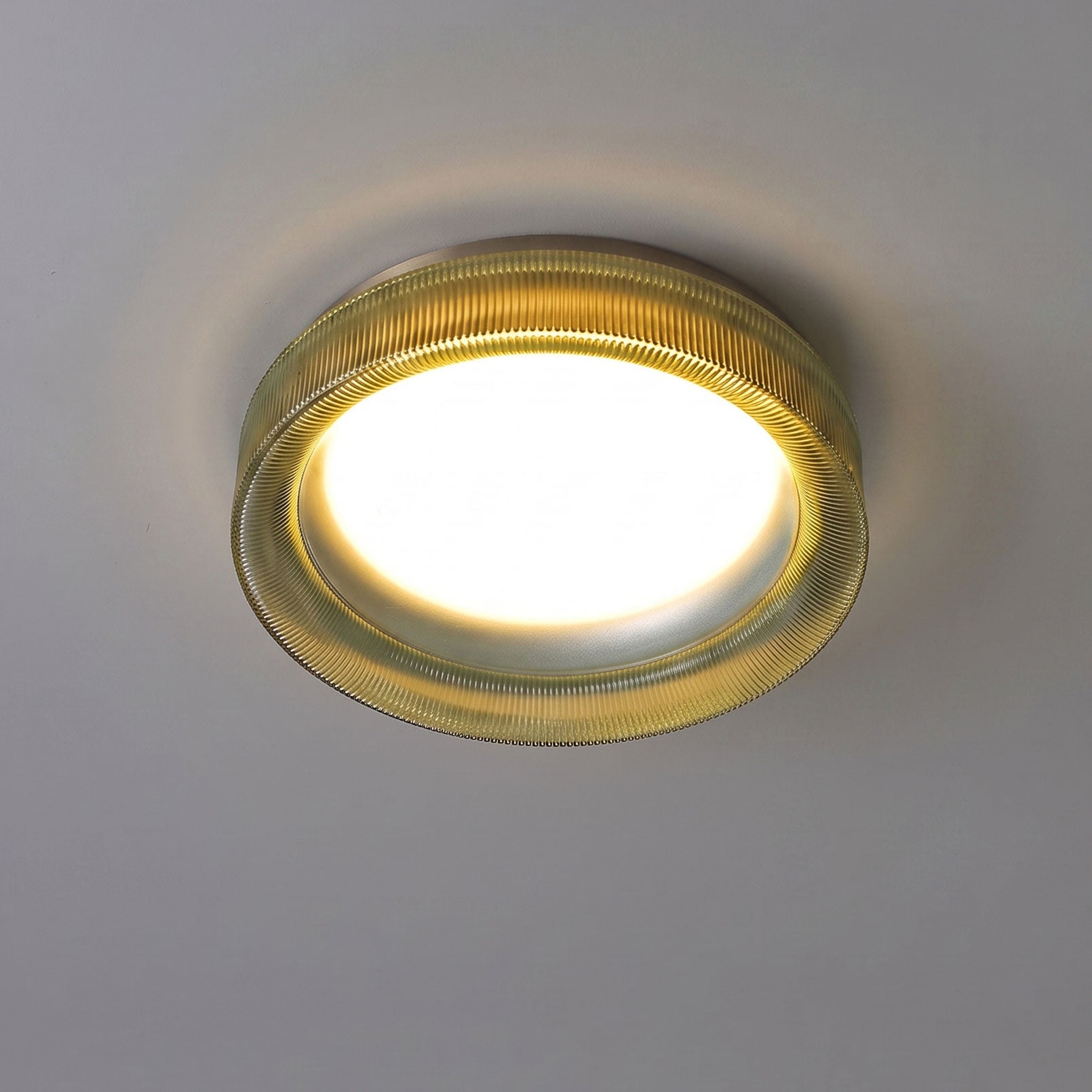 Corinna Reeded Semi-Flush Mount